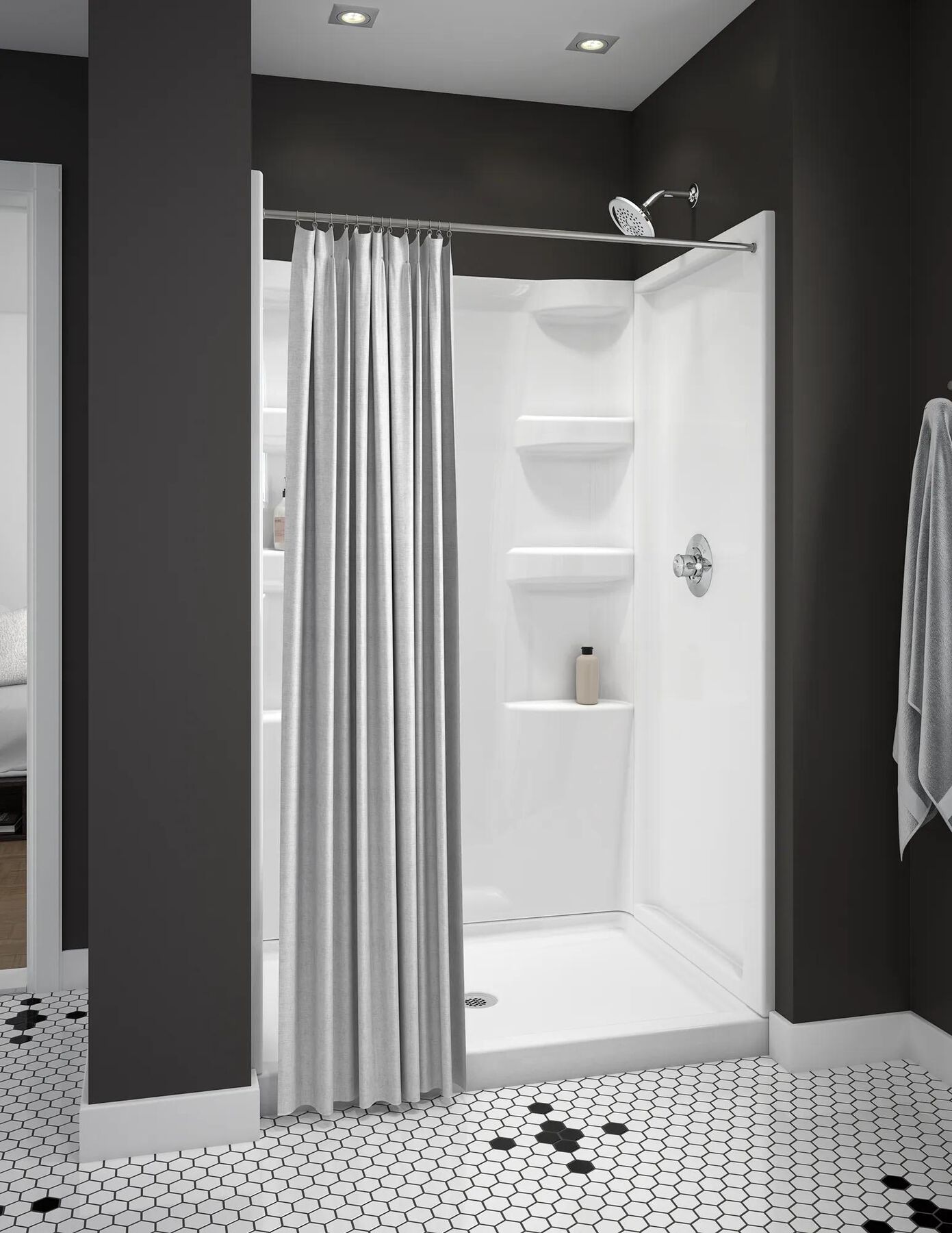 ProCrylic 48 in. Shower Surround