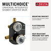 Rough-In MultiChoice Integrated Diverter (Recertified)