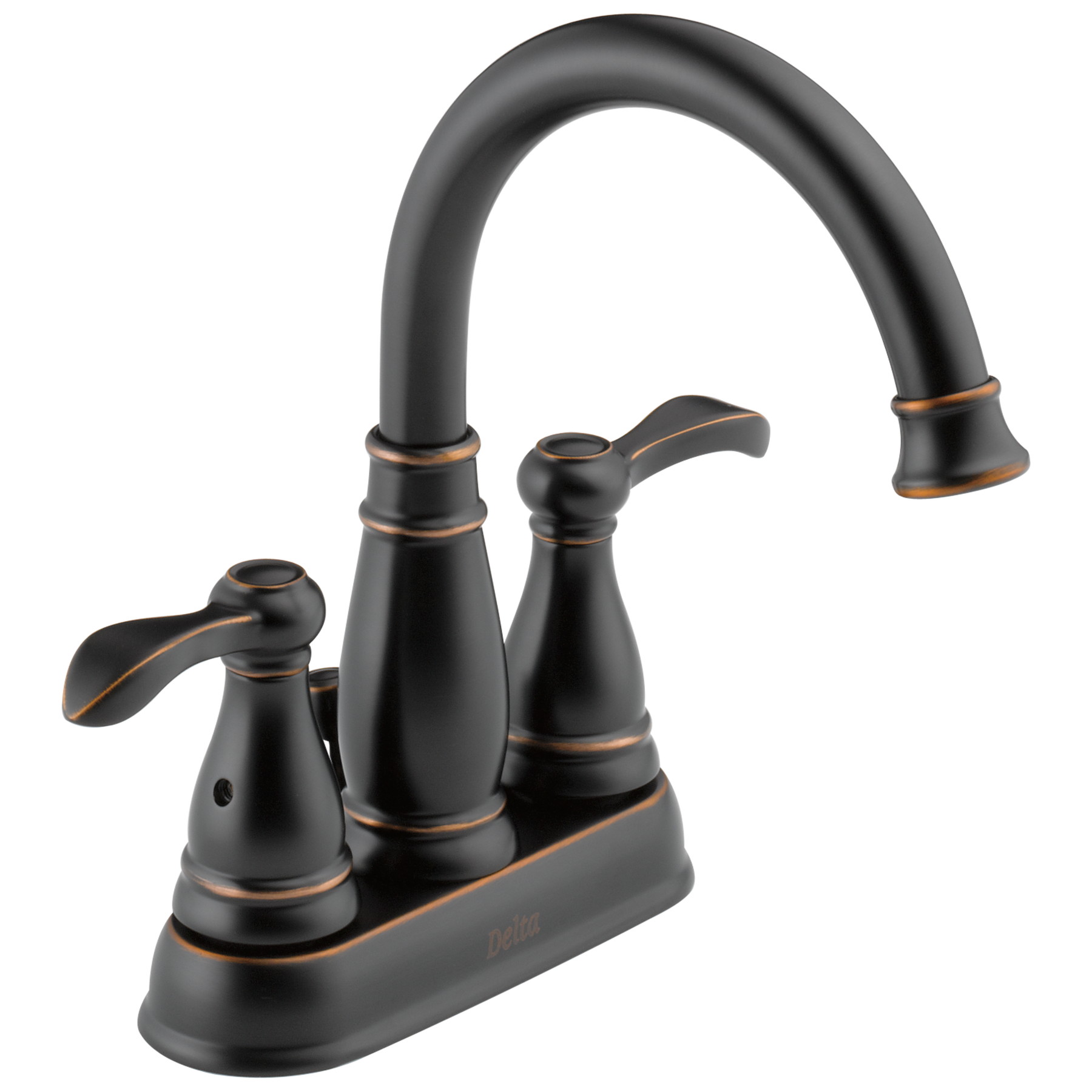 Two Handle Centerset Bathroom Faucet (Recertified)
