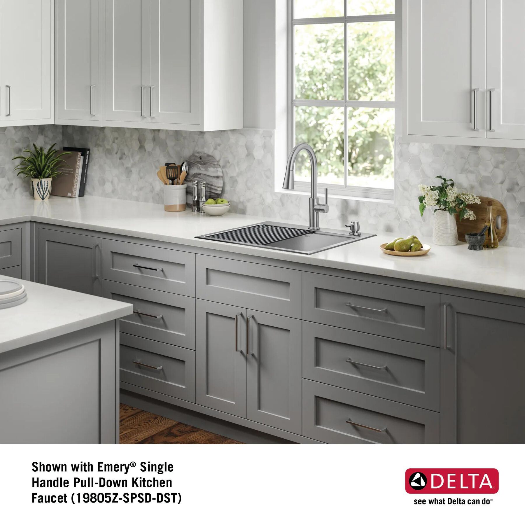 25&rdquo; Stainless Steel Workstation Kitchen Sink Drop-In Undermount Single Bowl with WorkFlow&trade; Ledge and Accessories