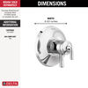 Monitor 17 Series Valve Trim Only