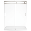 60x32 Alcove Shower Base with Door Bundle - Center Drain Curve
