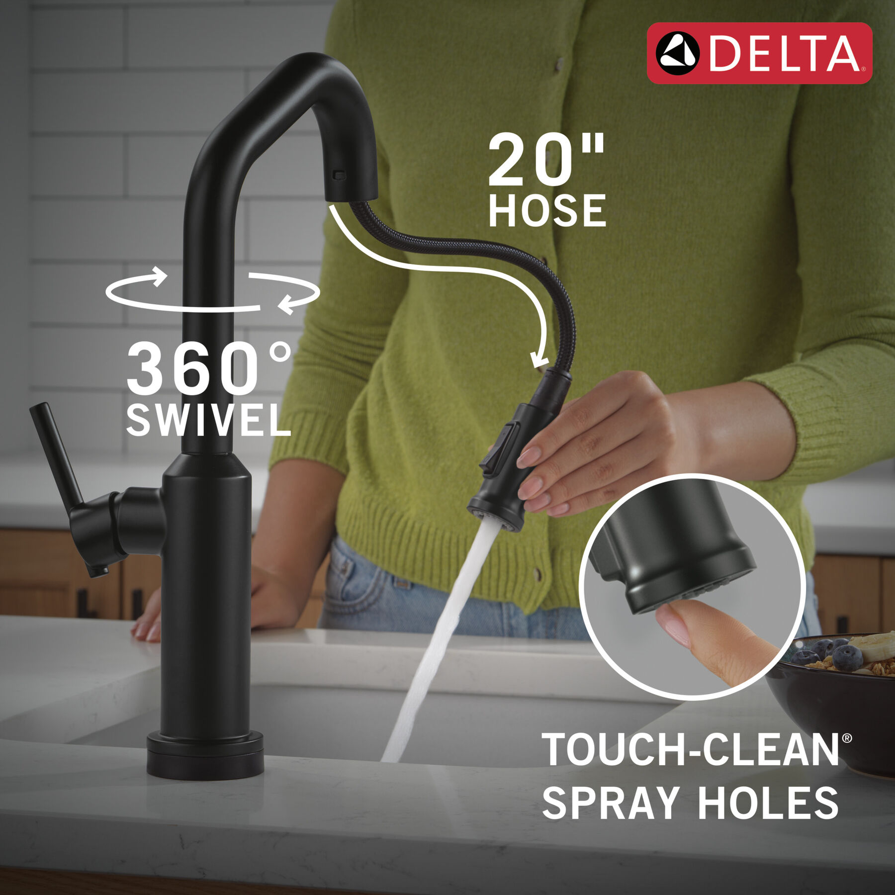 Touch2O&reg; Bar / Prep Faucet with Touchless Technology