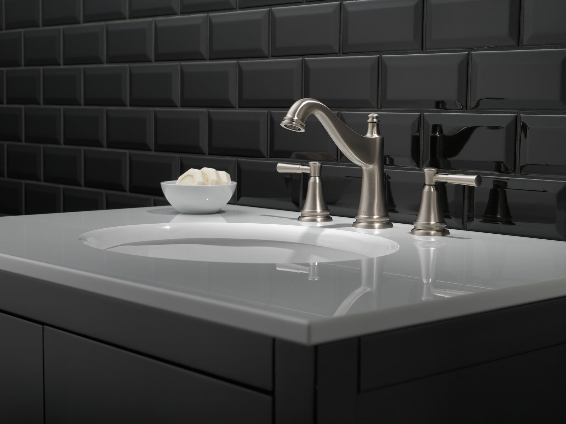 Two Handle Widespread Bathroom Faucet, image 4