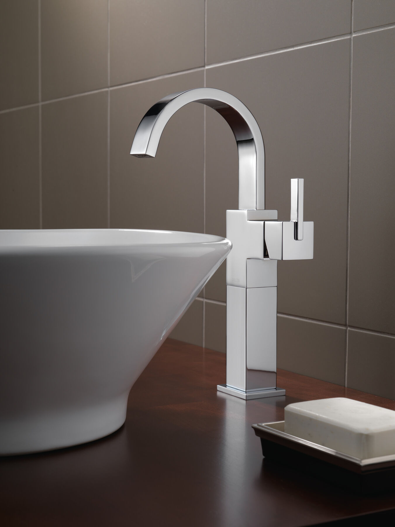 Single Handle Vessel Bathroom Faucet, image 5
