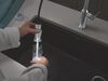 Single Handle Pull-Down Kitchen Faucet With Spring Spout