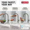 VoiceIQ® Kitchen Faucet with Touch<sub>2</sub>O® Technology with Touchless Technology