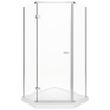 38" Frameless Neo Angle Shower Enclosure