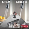 Single Handle Pull-Down Kitchen Faucet (Recertified)