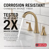 Two Handle Widespread Bathroom Faucet (Recertified)
