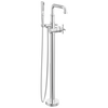 Floor Mount Tub Filler Trim- Less Handle