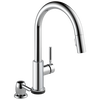 Single Handle Pull-Down Touch<sub>2</sub>O® Technology Kitchen Faucet with Touchless Technology