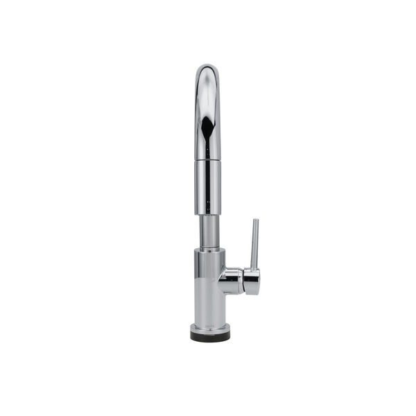 Touch2O with Touchless Technology Single Handle Pull-Down Kitchen Faucet with Soap Dispenser