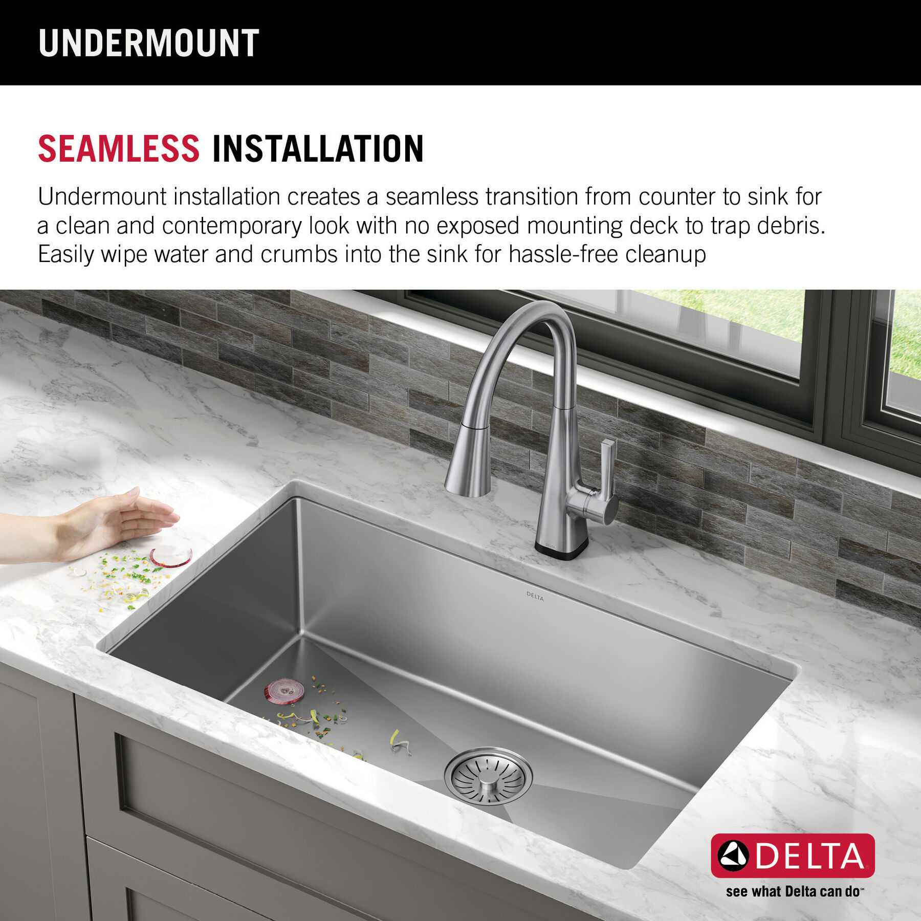 32” Undermount Stainless Steel Single Bowl Kitchen Sink with Accessories, image 9