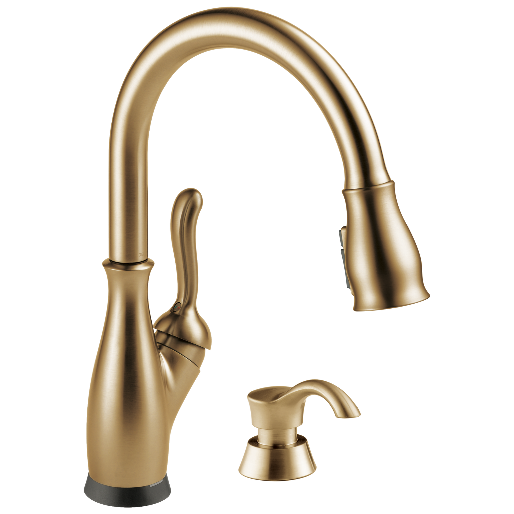 VoiceIQ® Single Handle Pull-Down Faucet with Touch2O Technology and Soap Dispenser