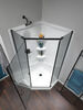 38" Frameless Neo Angle Shower Enclosure