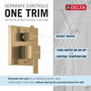 Raincan Shower Rough & Trim w/ HS 1L 14S (Recertified)