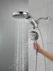 HydroRain® H<sub>2</sub>Okinetic® 5-Setting Two-in-One Shower Head