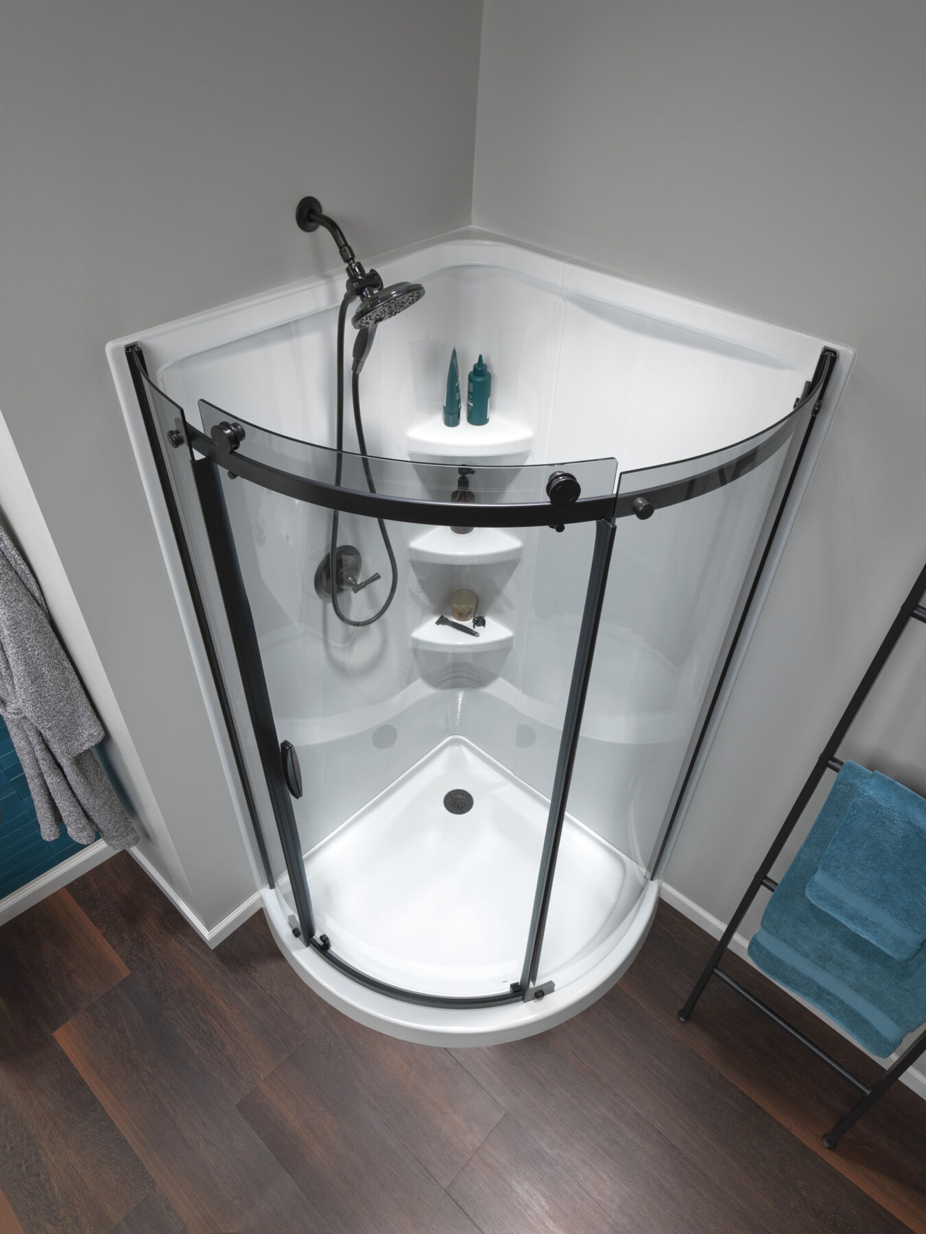 Round Corner Shower Enclosure, image 6
