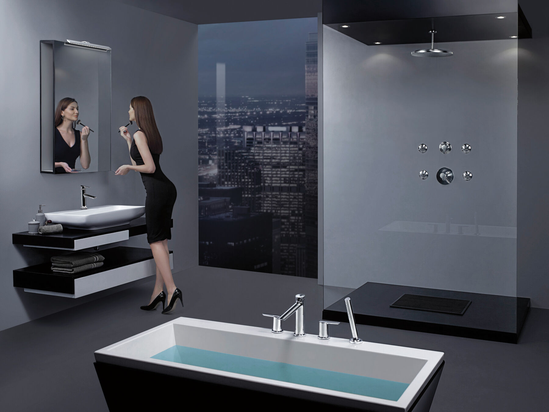 Single Handle Bathroom Faucet with Touch<sub>2</sub>O.xt® Technology, image 15