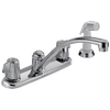 Two Handle Kitchen Faucet with Spray