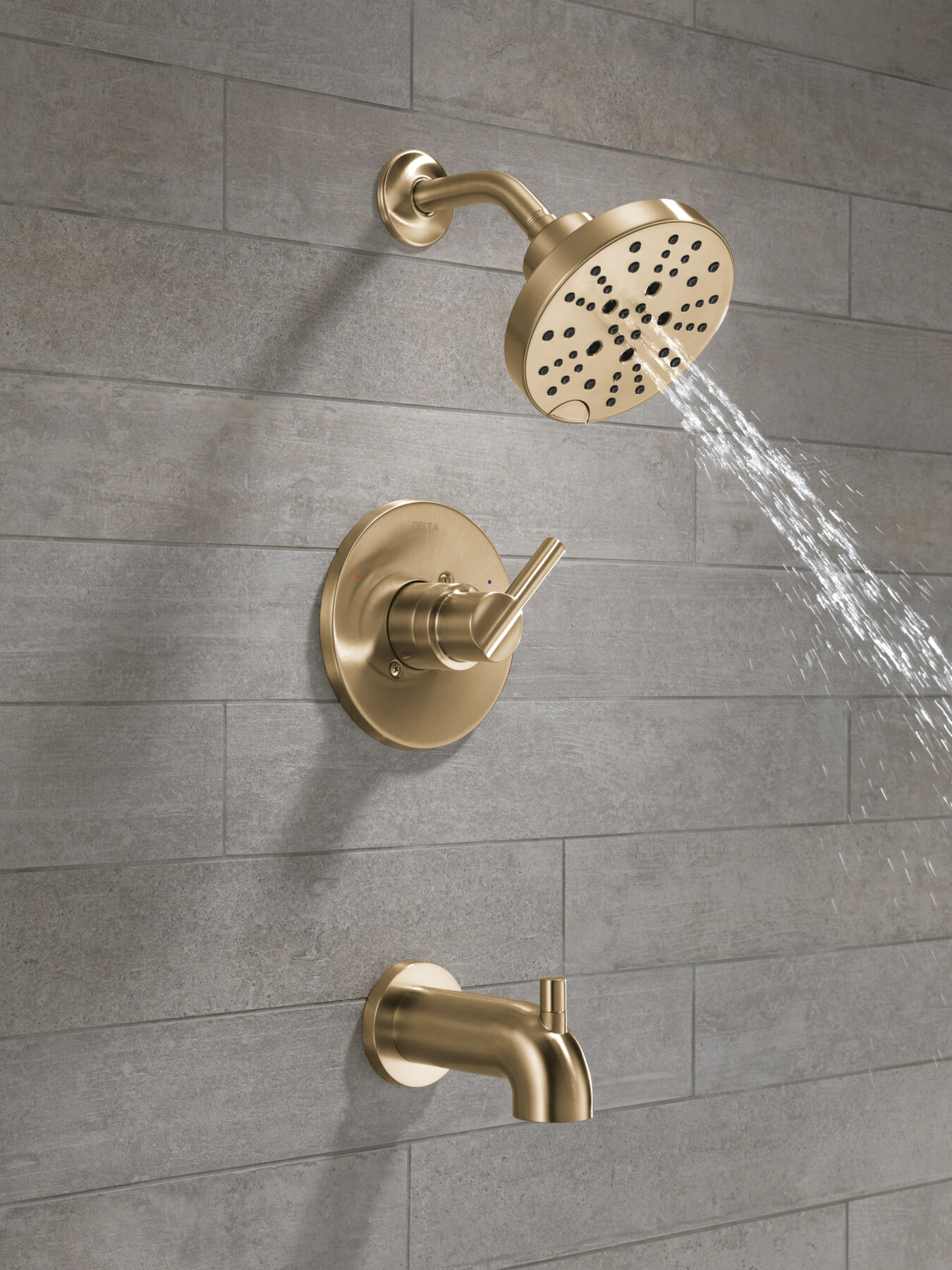 Tub/Shower Rough & Trim 1L 14S (Recertified), image 5