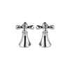 Metal Cross Handle Set - Roman Tub