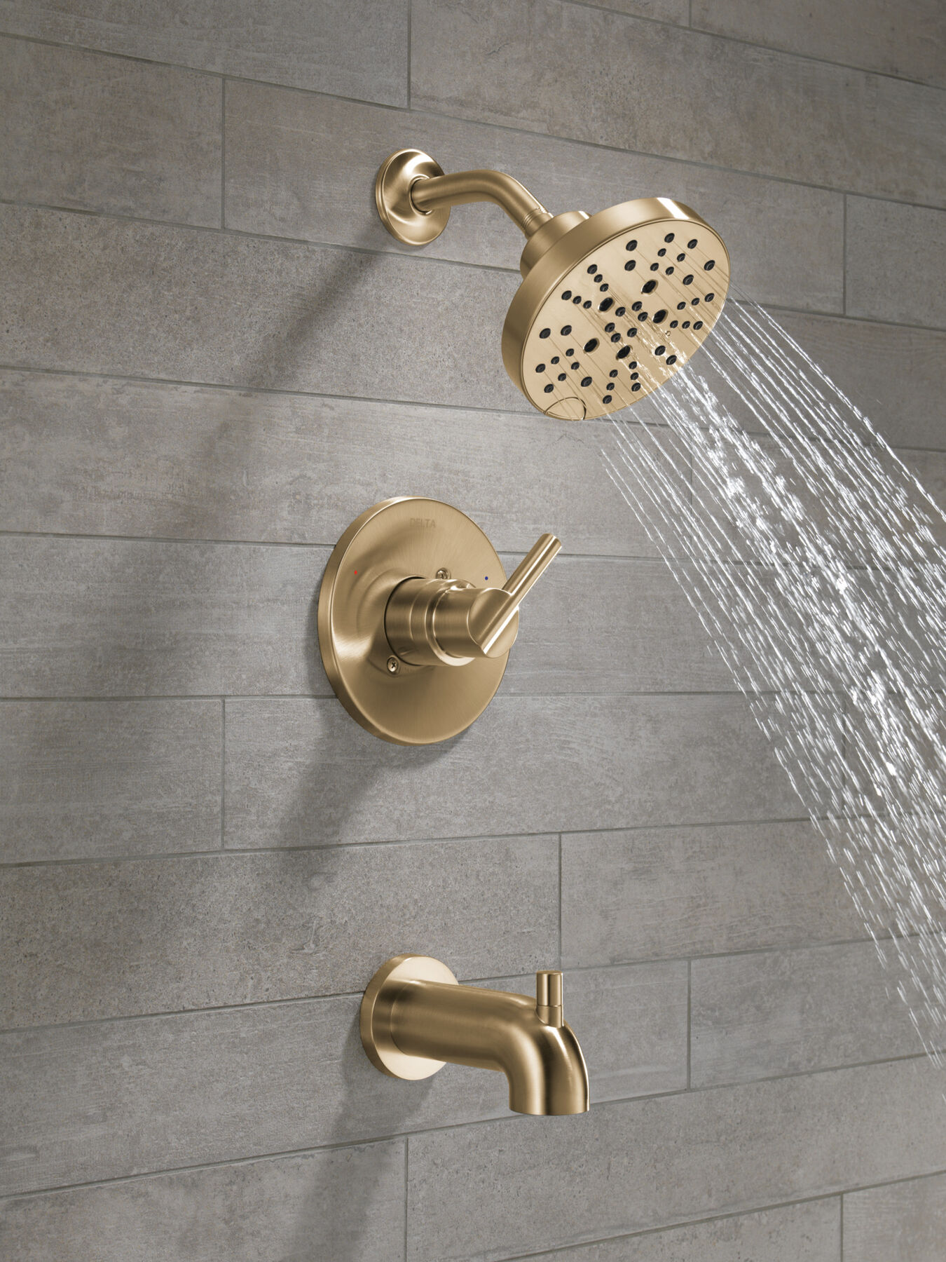 Tub/Shower Rough & Trim 1L 14S (Recertified), image 3