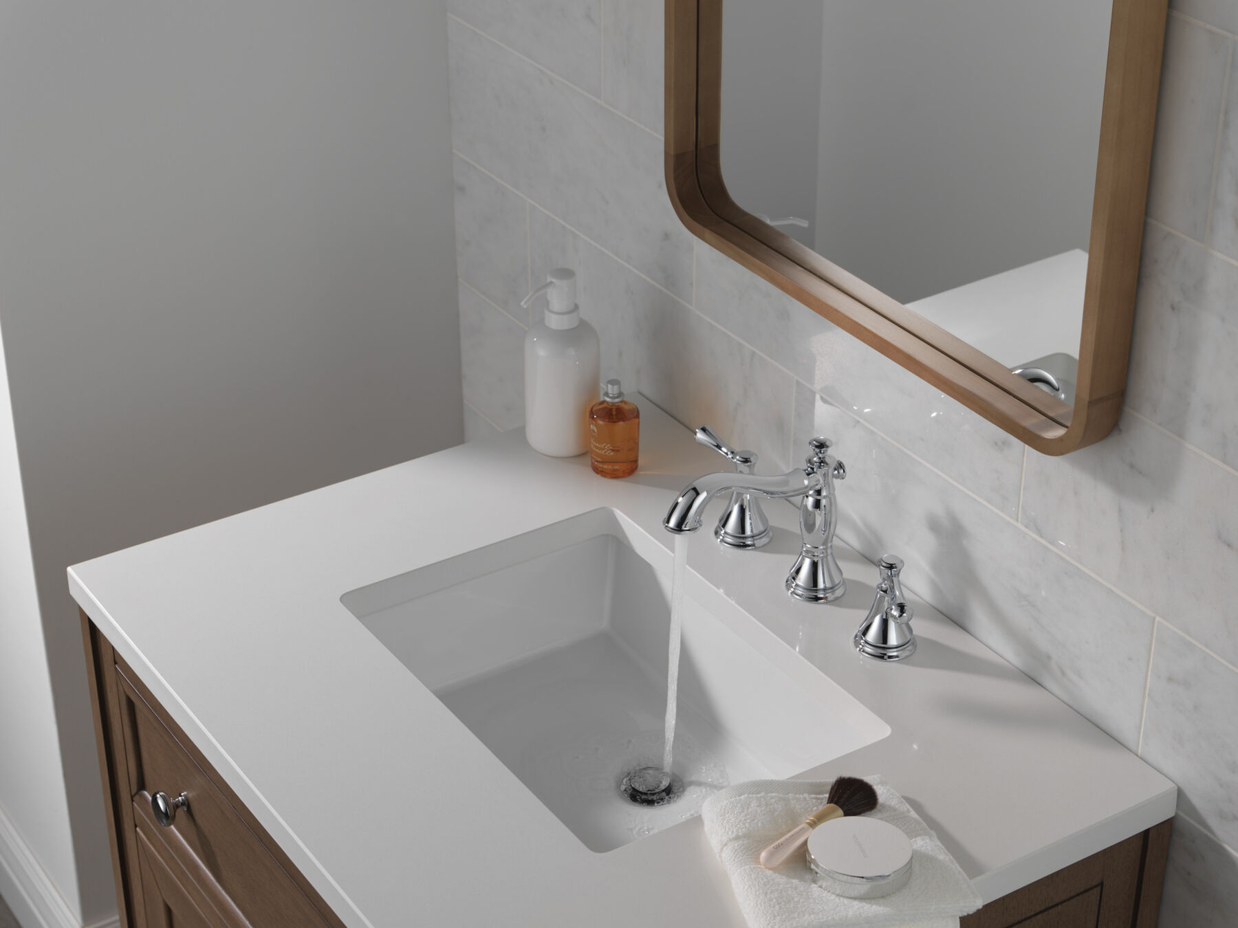 Two Handle Widespread Bathroom Faucet, image 7