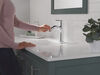 Single Handle Pull-Down Bathroom Faucet