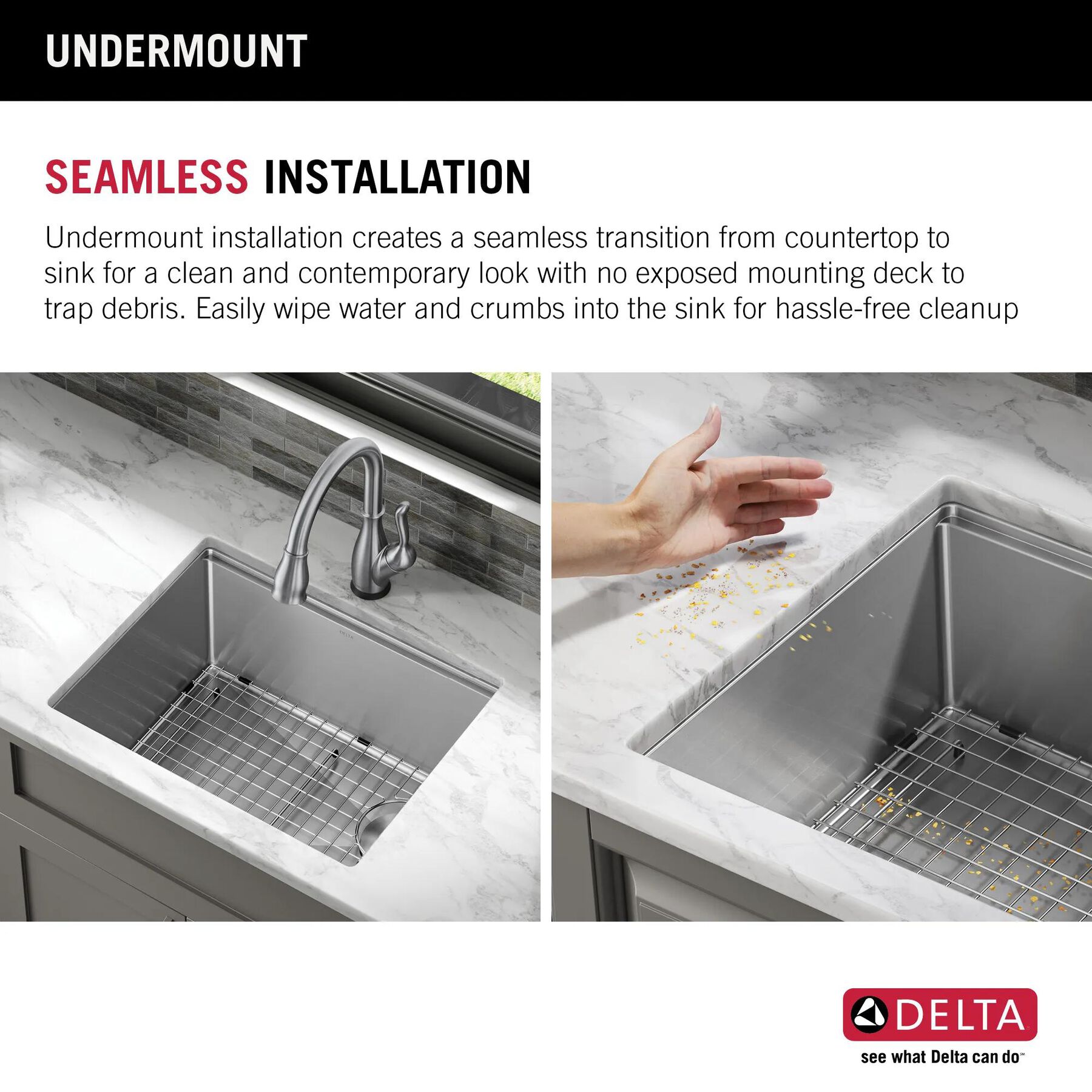 23&rdquo; Workstation Undermount&nbsp;Single Bowl&nbsp;16 Gauge Stainless Steel&nbsp;Kitchen Sink&nbsp;with&nbsp;WorkFlow&trade; Ledge and Accessories