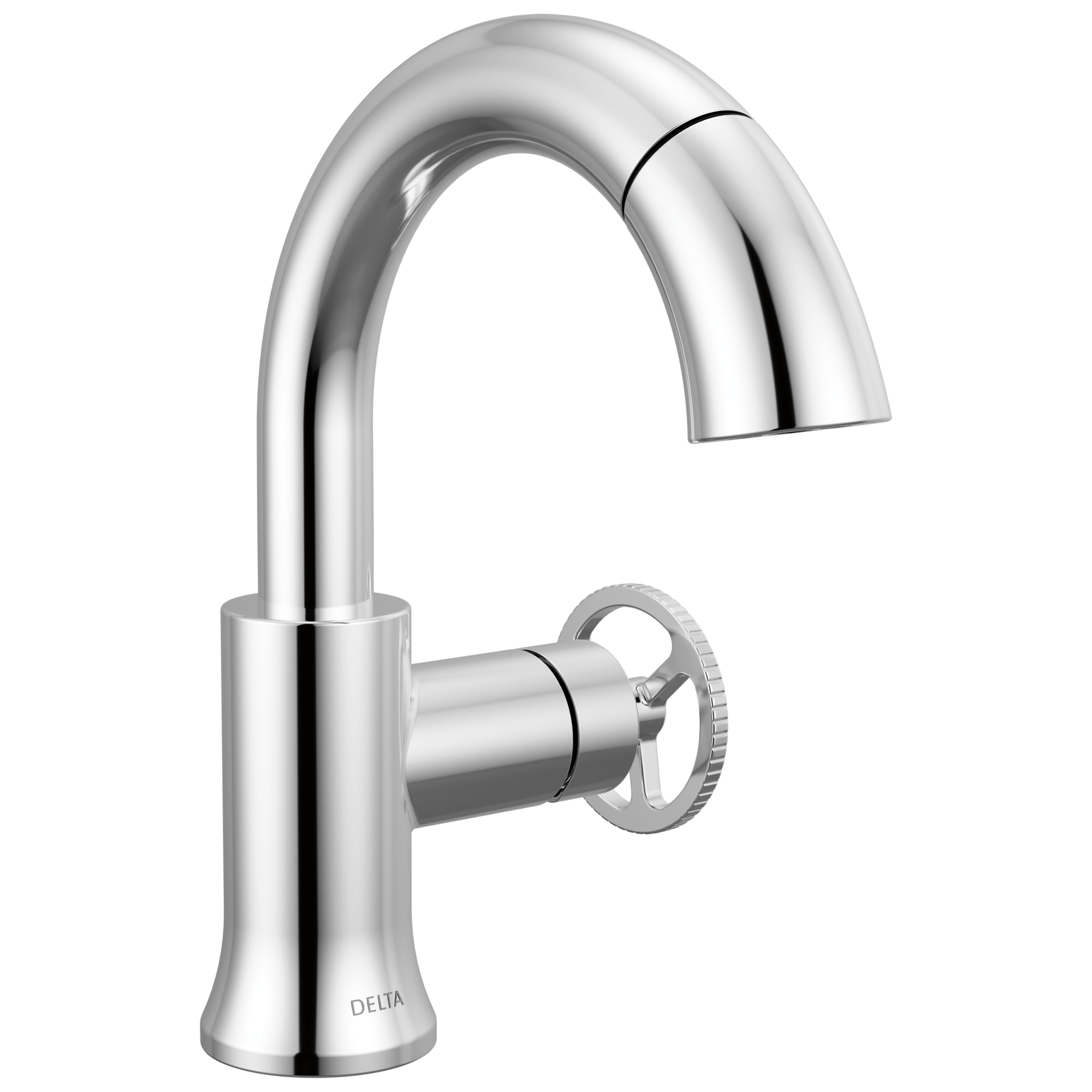 Single Handle Pull-Down Bathroom Faucet