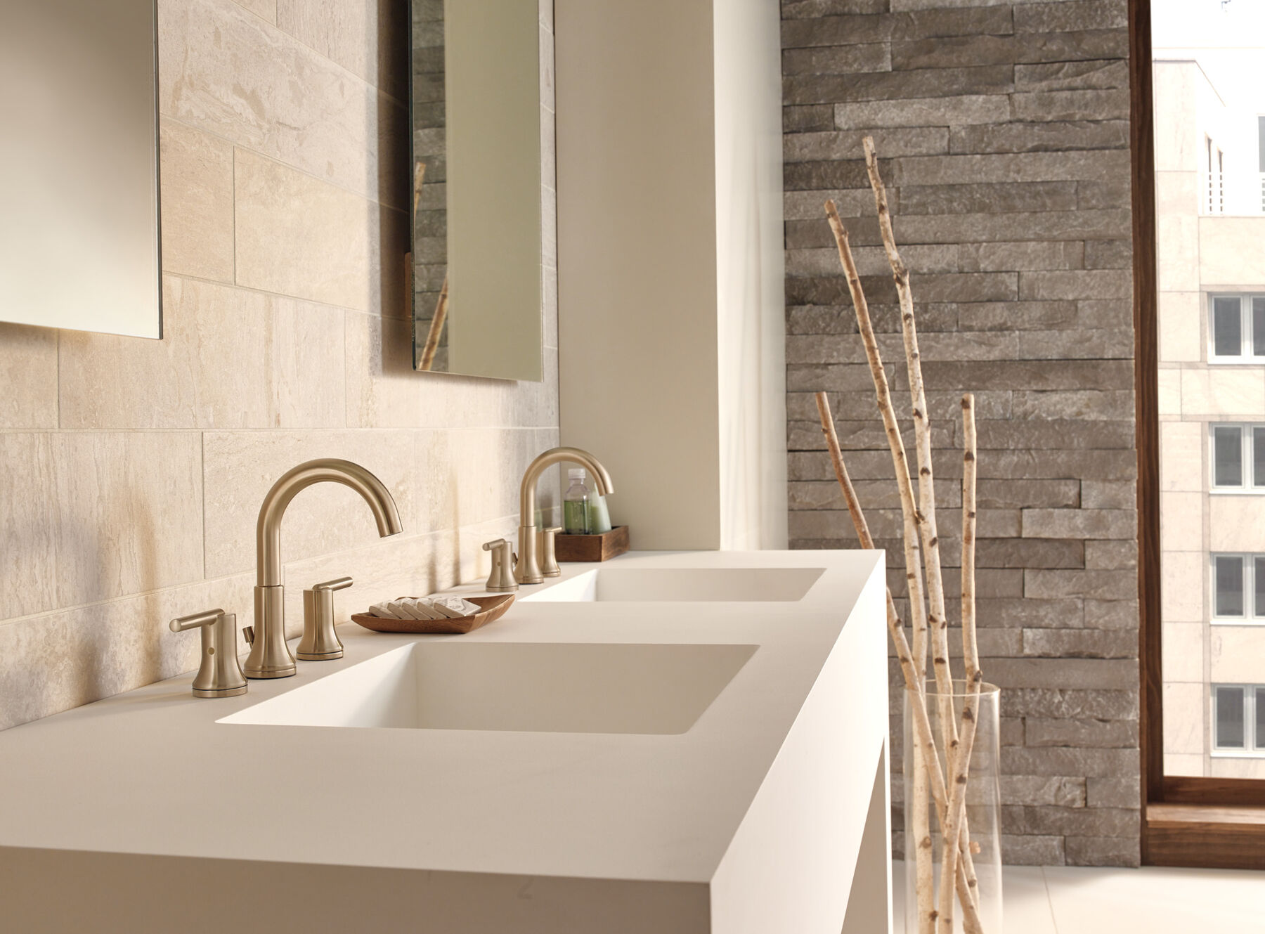 Two Handle Widespread Bathroom Faucet (Recertified), image 6