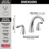 Widespread Lavatory Faucet with Shower Trim Bundle - 14 Series