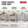 VoiceIQ® Kitchen Faucet with Touch<sub>2</sub>O® Technology with Touchless Technology