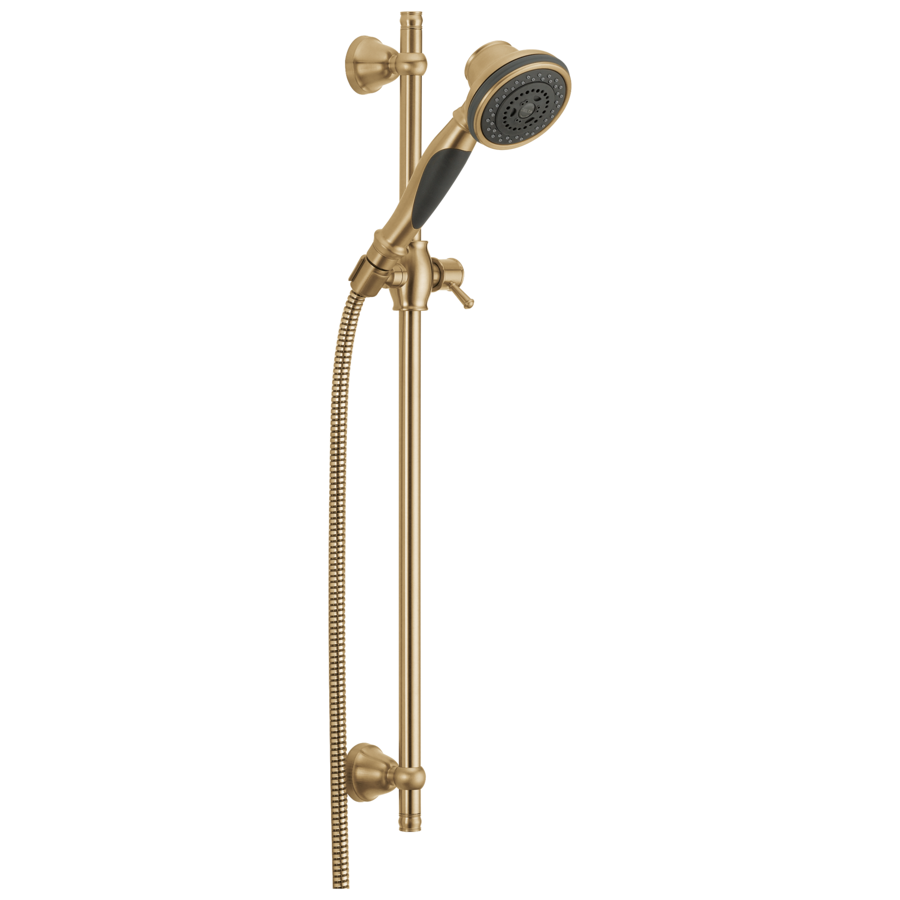 Premium 3-Setting Slide Bar Hand Shower with Wall Elbow (Recertified)