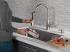 Single Handle Pull-Down Kitchen Faucet with Soap Dispenser and ShieldSpray&reg; Technology (Recertified)
