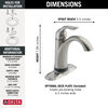 Touch2O® Bathroom Faucet with Touchless Technology (Recertified)