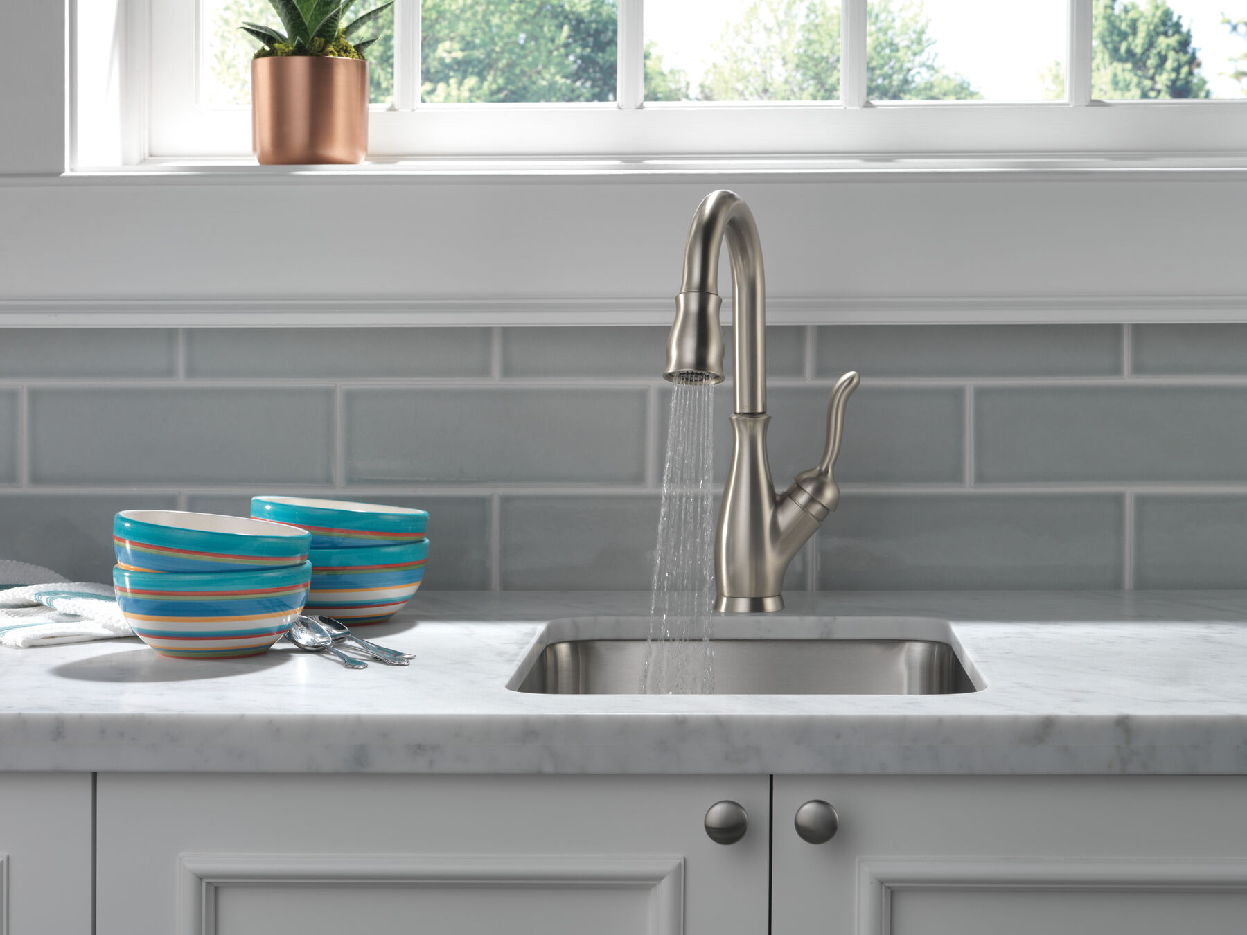 Single Handle Pull-Down Bar / Prep Faucet, image 5