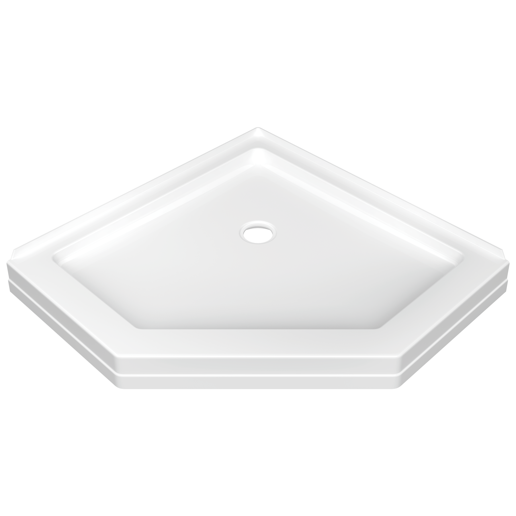 38" Neo Angle Shower Base