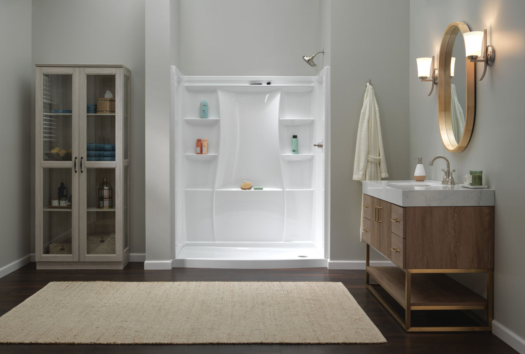 60"x32" Classic 500 Shower Wall, image 46