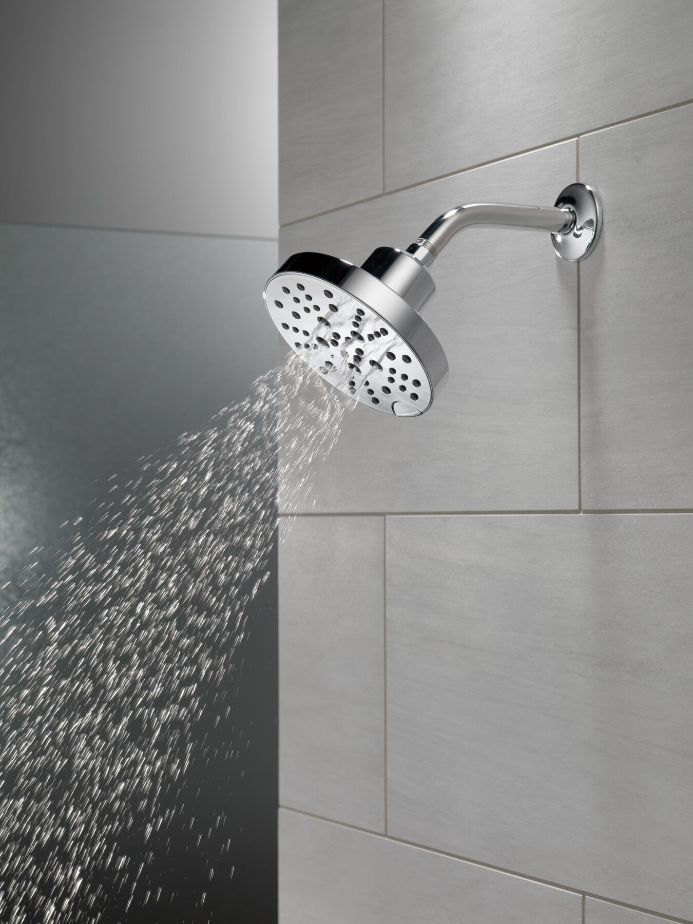 H<sub>2</sub>Okinetic® 5-Setting Contemporary Raincan Shower Head, image 4
