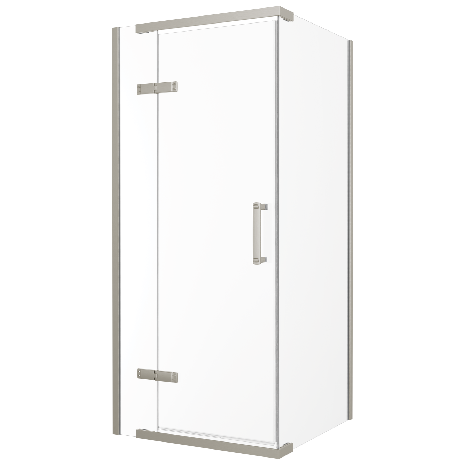 36”x36” Stainless Corner Shower Enclosure
