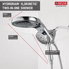 HydroRain® H2Okinetic® 5-Setting Two-in-One Shower Head (Recertified)