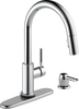 Single Handle Pull-Down Touch<sub>2</sub>O® Technology Kitchen Faucet with Touchless Technology