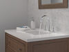 Two Handle Widespread Pull-Down Bathroom Faucet