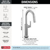 Touch2O&reg; Technology Bar / Prep Faucet with Touchless Technology
