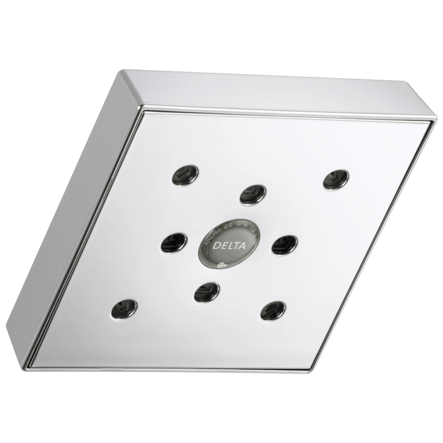 H<sub>2</sub>Okinetic® Single-Setting Raincan Shower Head