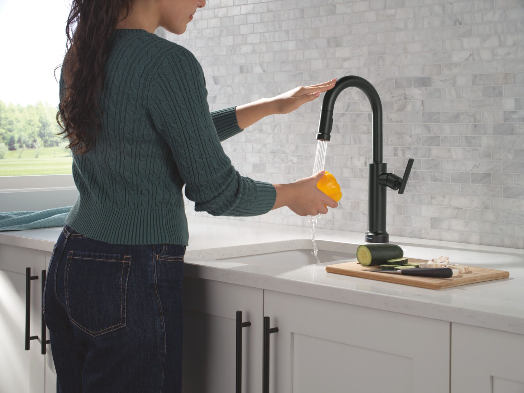 Touch2O&reg; Technology Bar / Prep Faucet with Touchless Technology