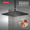 Single-Setting Metal Raincan Shower Head